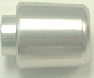 Clear Anodized Bar End 